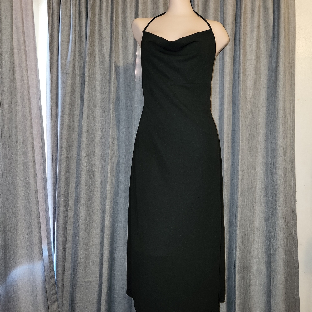 Halter Midi Dress